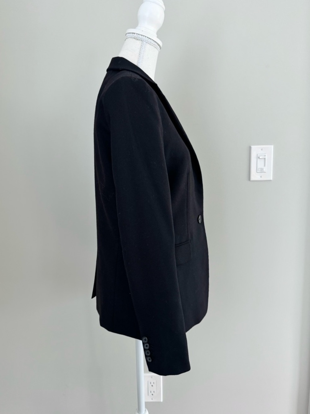 J Crew Regent Blazer Sz 4 Black - Picture 8 of 14